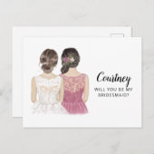 Bent u mijn briefkaart voor het voorstel? (Voorkant / Achterkant)