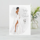 Bent u mijn briefkaart voor het voorstel? (Staand voorkant)