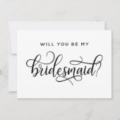 Bent u mijn briefkaart voor het voorstel? (Voorkant)