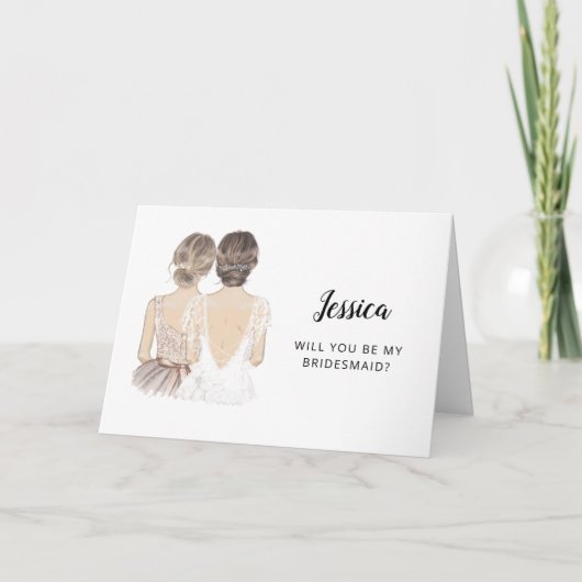 Bent u mijn briefkaart voor het voorstel? (Voorkant)