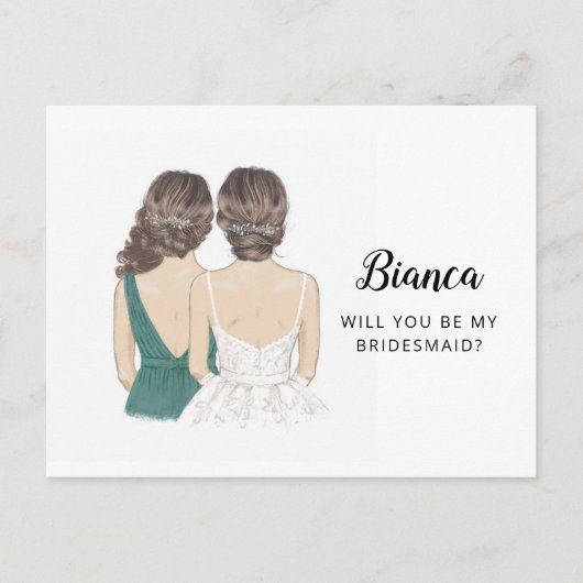 Bent u mijn briefkaart voor het voorstel? (Voorkant)