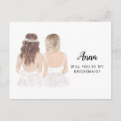 Bent u mijn briefkaart voor het voorstel? (Voorkant)