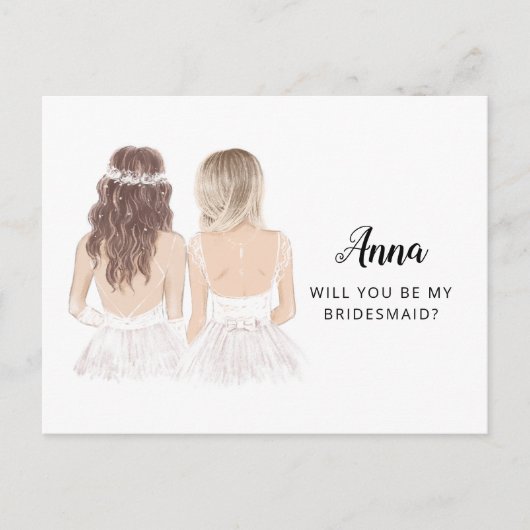 Bent u mijn briefkaart voor het voorstel? (Voorkant)