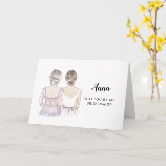 Bent u mijn briefkaart voor het voorstel? (Gele Bloem)