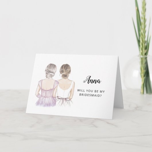 Bent u mijn briefkaart voor het voorstel? (Voorkant)