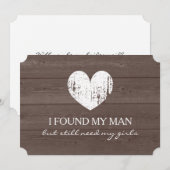 Bent u mijn bruidhoutwarekaartjes? kaart (Voorkant / Achterkant)