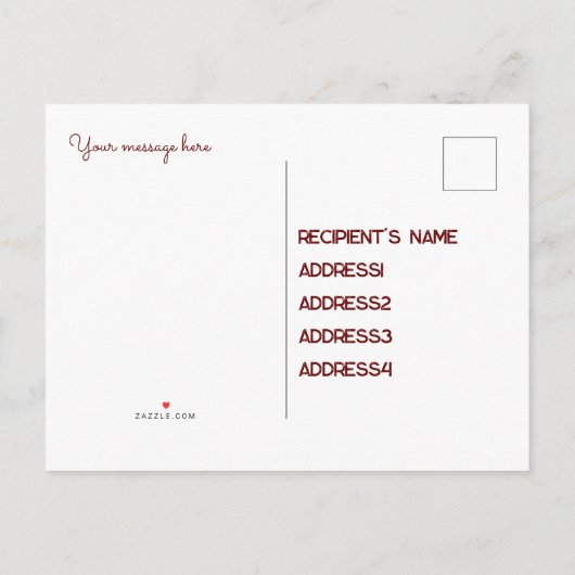 Bent u mijn bruidsmeisje? bewerkbaar uitnodiging briefkaart (Achterkant)