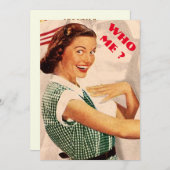 Bent u mijn bruidsmeisje/dienstmeisje? kaart (Voorkant / Achterkant)