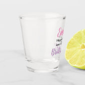 Bent u mijn bruidsmeisje? Gepersonaliseerd voorste Shot Glas (Links)