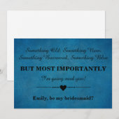 Bent u mijn bruidsmeisje? kaart (Voorkant / Achterkant)