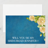 Bent u mijn bruidsmeisje? kaart (Voorkant / Achterkant)
