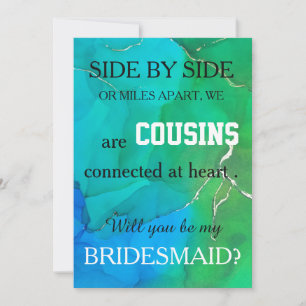 Bent u mijn bruidsmeisje? kaart