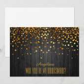 Bent u mijn bruidsmeisje? kaart (Voorkant / Achterkant)