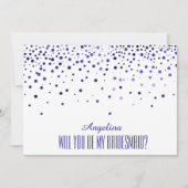 Bent u mijn bruidsmeisje? kaart (Voorkant)