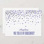 Bent u mijn bruidsmeisje? kaart (Voorkant / Achterkant)