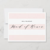 Bent u mijn dienstmeisje? | Bridesmaid Card Kaart (Voorkant)