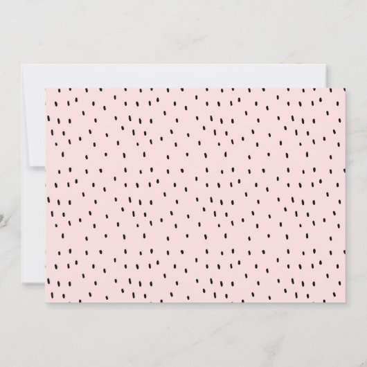 Bent u mijn dienstmeisje? Brunch & Bubble Kaart (Achterkant)