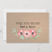 Bent u mijn dienstmeisje? kaart (Voorkant)