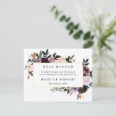 Bent u mijn dienstmeisje? kaart (Staand voorkant)