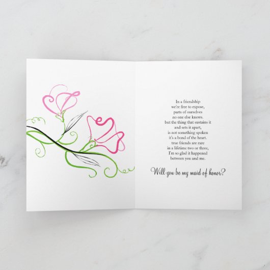 Bent u mijn dienstmeisje? Kaart (Binnen)