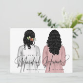 Bent u mijn dienstmeisje? Meisjes in Robes V2 in Kaart (Staand voorkant)