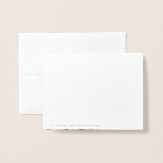 Bent u mijn dienstmeisje op erewoord? folie kaarten (Met envelop)