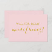 Bent u mijn dienstmeisje van de Bridal van de Hond Kaart (Voorkant / Achterkant)