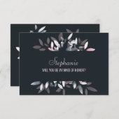 Bent u mijn dienstmeisje van de Honor Pink Navy Fl (Voorkant / Achterkant)