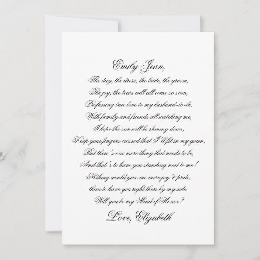 Bent u mijn dienstmeisje van de Kaart van het Gedi (Voorkant)