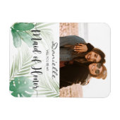 Bent u mijn dienstmeisje van de Tropische Groene M Magneet (Horizontaal)