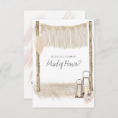 Bent u mijn dienstmeisje van eerwaarde moderne boh (Voorkant / Achterkant)