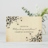 Bent u mijn dienstmeisje van Elegant Elegant Swir Kaart (Staand voorkant)