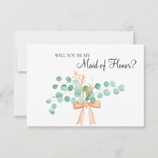 Bent u mijn dienstmeisje van Eucalyptuspeach? (Voorkant)