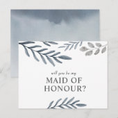 Bent u mijn dienstmeisje van het Briefkaart van de (Voorkant / Achterkant)