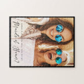 Bent u mijn dienstmeisjes van eerlijkheid? Trendy  Legpuzzel (Horizontaal)