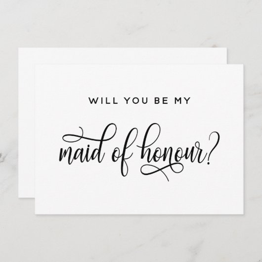 Bent u mijn dochter van het eerbetoon-voorstel-kaa kaart (Voorkant / Achterkant)