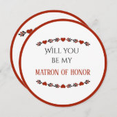 Bent u mijn echte uitnodiging? kaart (Voorkant / Achterkant)