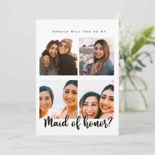 Bent u mijn eerbewijs Flat Kaart? (Staand voorkant)