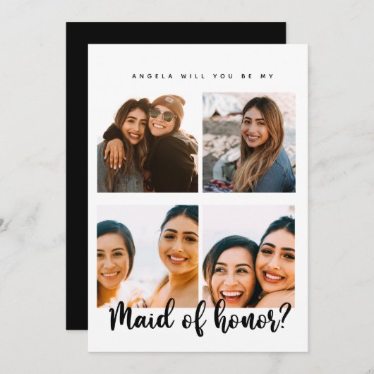 Bent u mijn eerbewijs Flat Kaart? (Voorkant / Achterkant)