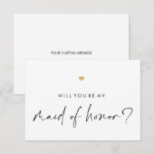 Bent u mijn geliefde eerbetoon aan het moderne Scr Kaart (Voorkant / Achterkant)