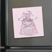 Bent u mijn gepersonaliseerde Bloemenmeisje-voorst