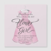 Bent u mijn gepersonaliseerde Bloemenmeisje-voorst (Voorkant)