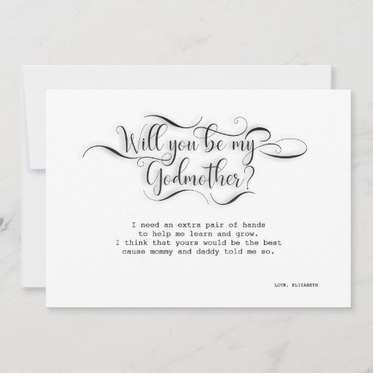 Bent u mijn god? kaart (Voorkant)