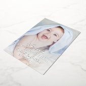 Bent u mijn Godmoeder Classy persoonlijke foto? Folie Feestdagenkaart (Gedraaid)