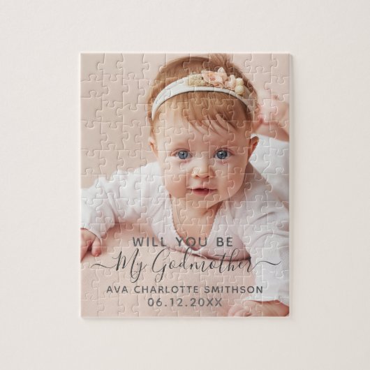Bent u mijn Godmoeder Classy persoonlijke foto? Legpuzzel (Verticaal)