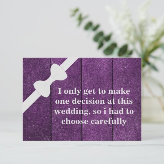 Bent u mijn Groomsman? Achtergrond van hout Kaart (Staand voorkant)