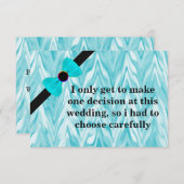 Bent u mijn Groomsman? Burlap-achtergrond Kaart (Voorkant / Achterkant)