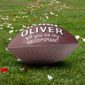 Bent u mijn Groomsman Custom Name Football? American Football