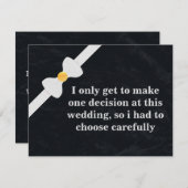 Bent u mijn Groomsman? Kaart (Voorkant / Achterkant)