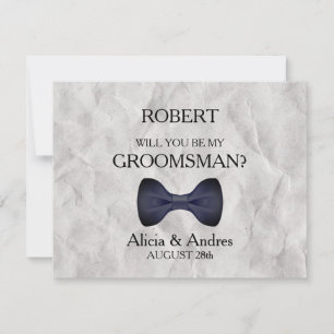 Bent u mijn Groomsman? Kaart